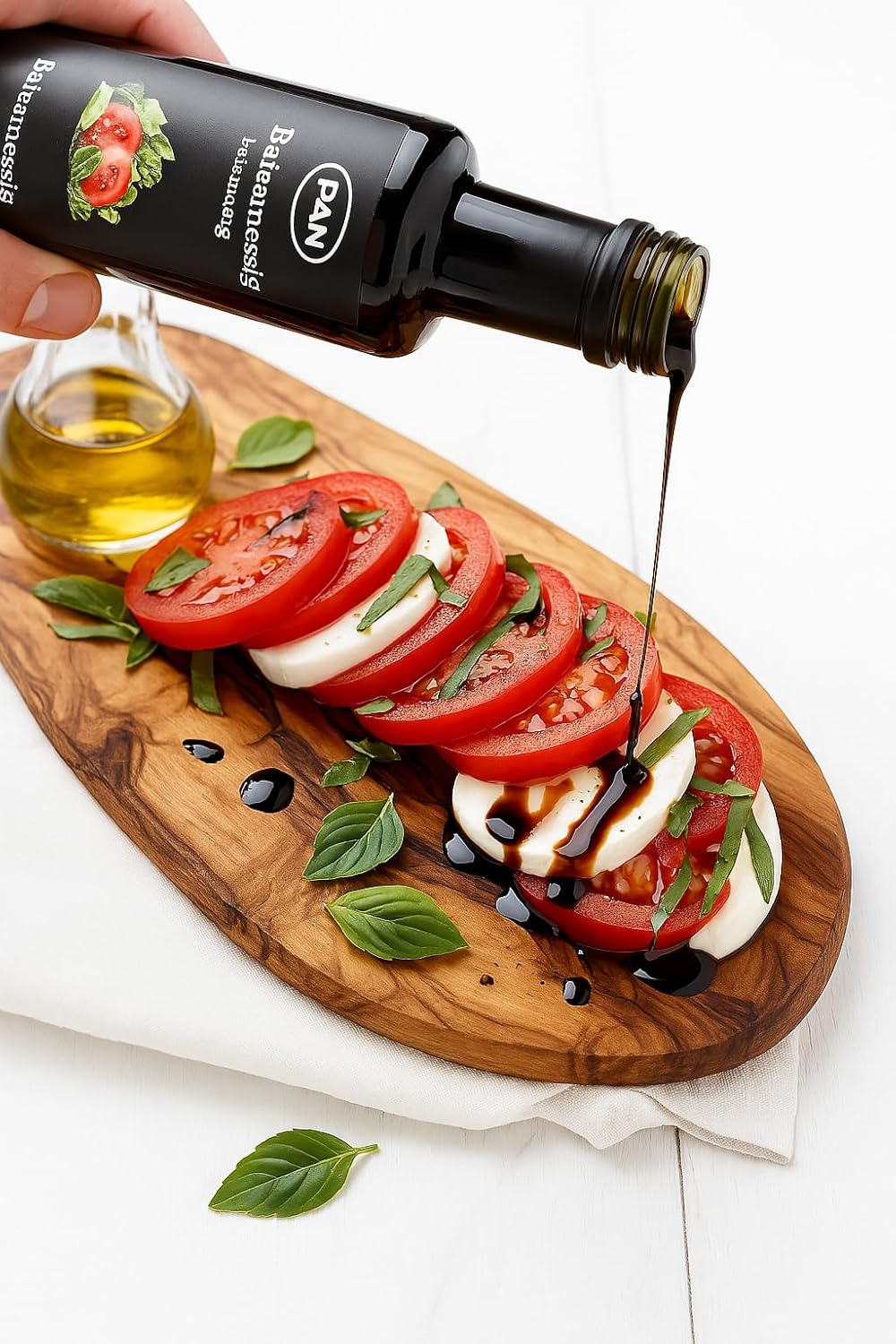 Probierset Öl & Essig, Oleus Griechisches Olivenöl extra nativ 500ml + Balsamico Essig 250ml