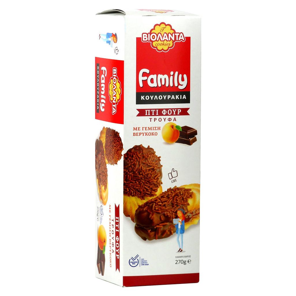 Gebäck Petit Four Schoko-Apriko 270g