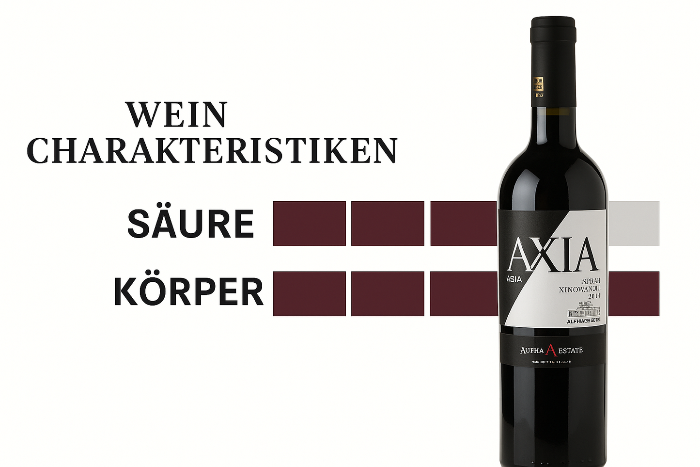 AXIA Rotwein trocken - Alpha Estate 750ml