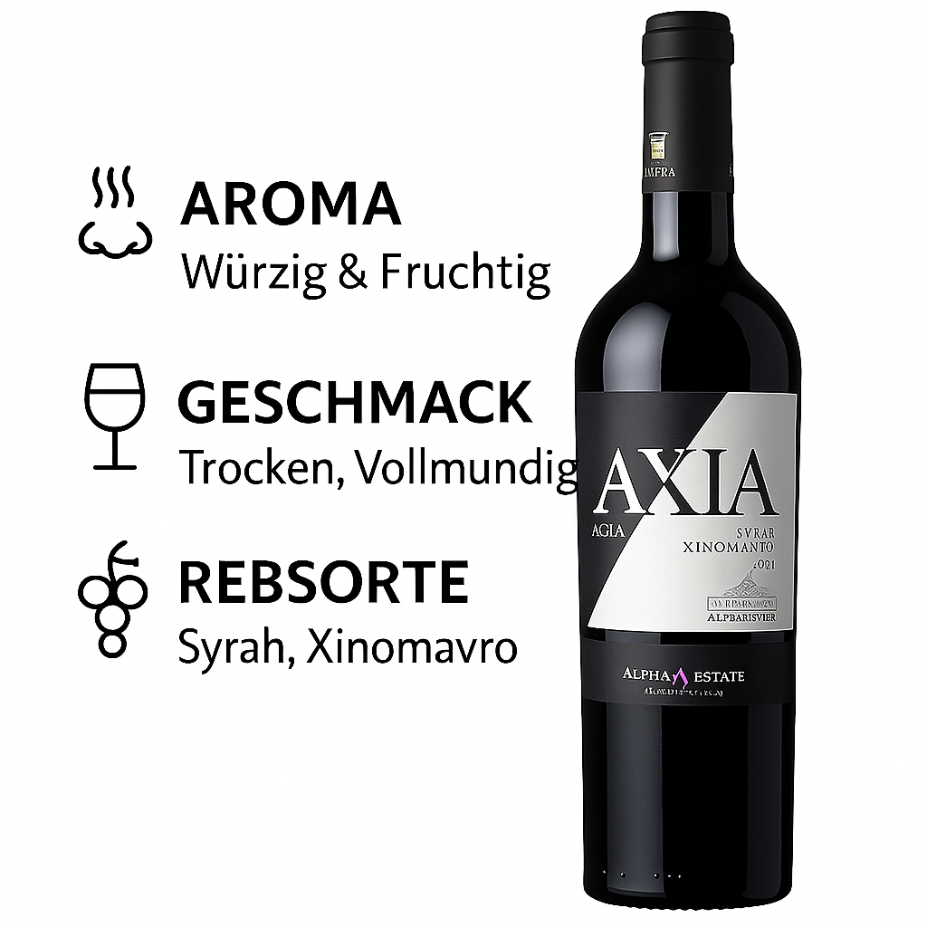 AXIA Rotwein trocken - Alpha Estate 750ml