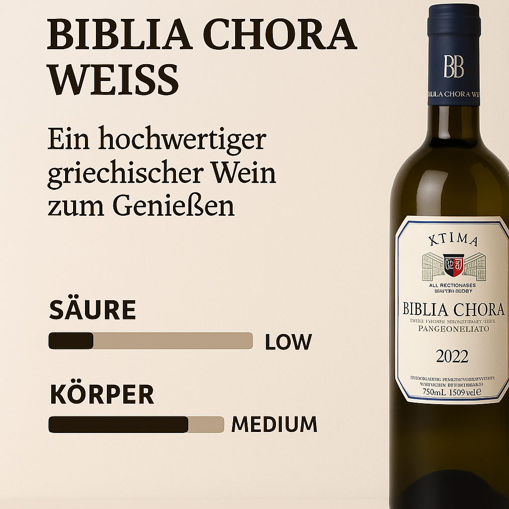 Biblia Chora Weisswein trocken AWARD 750ml