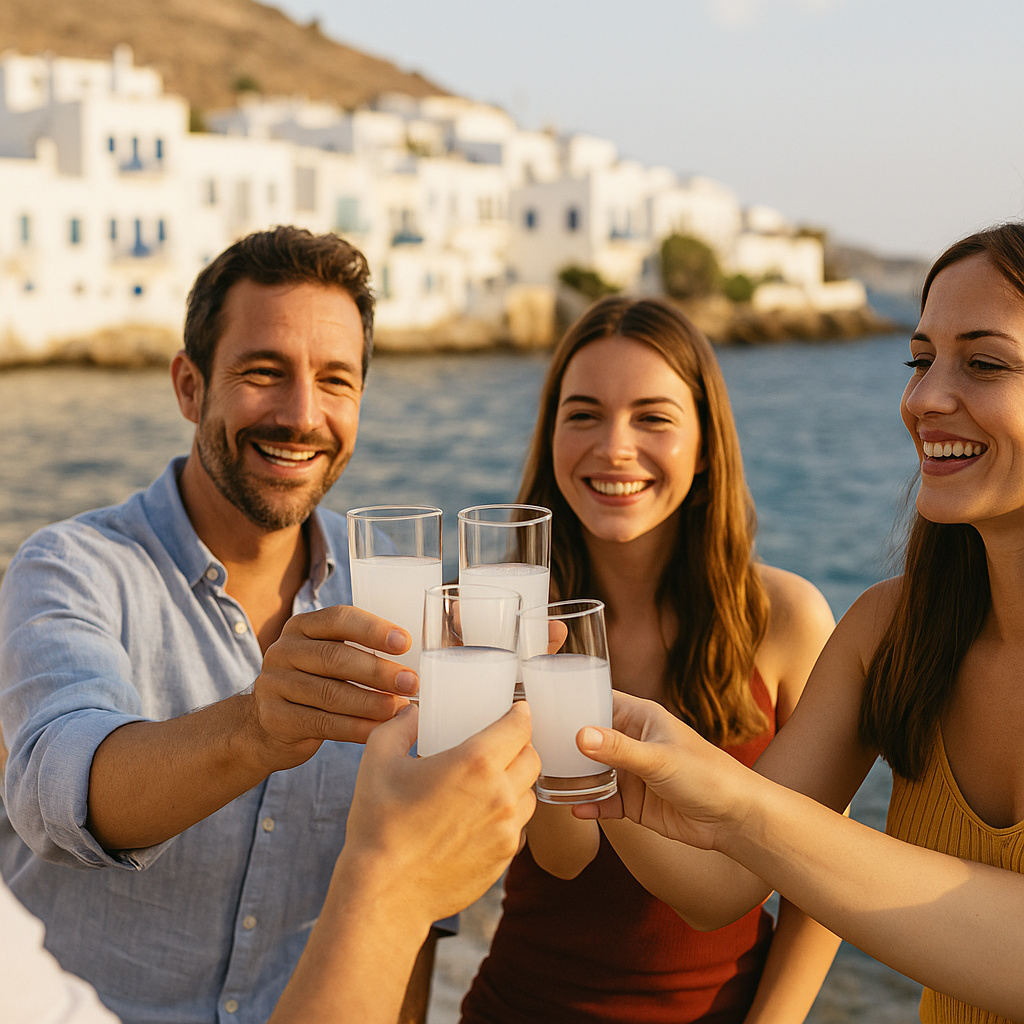 Ouzo Meltemi – Premium Ouzo aus Griechenland mit Anisgeschmack, 700 ml, 40 % vol.