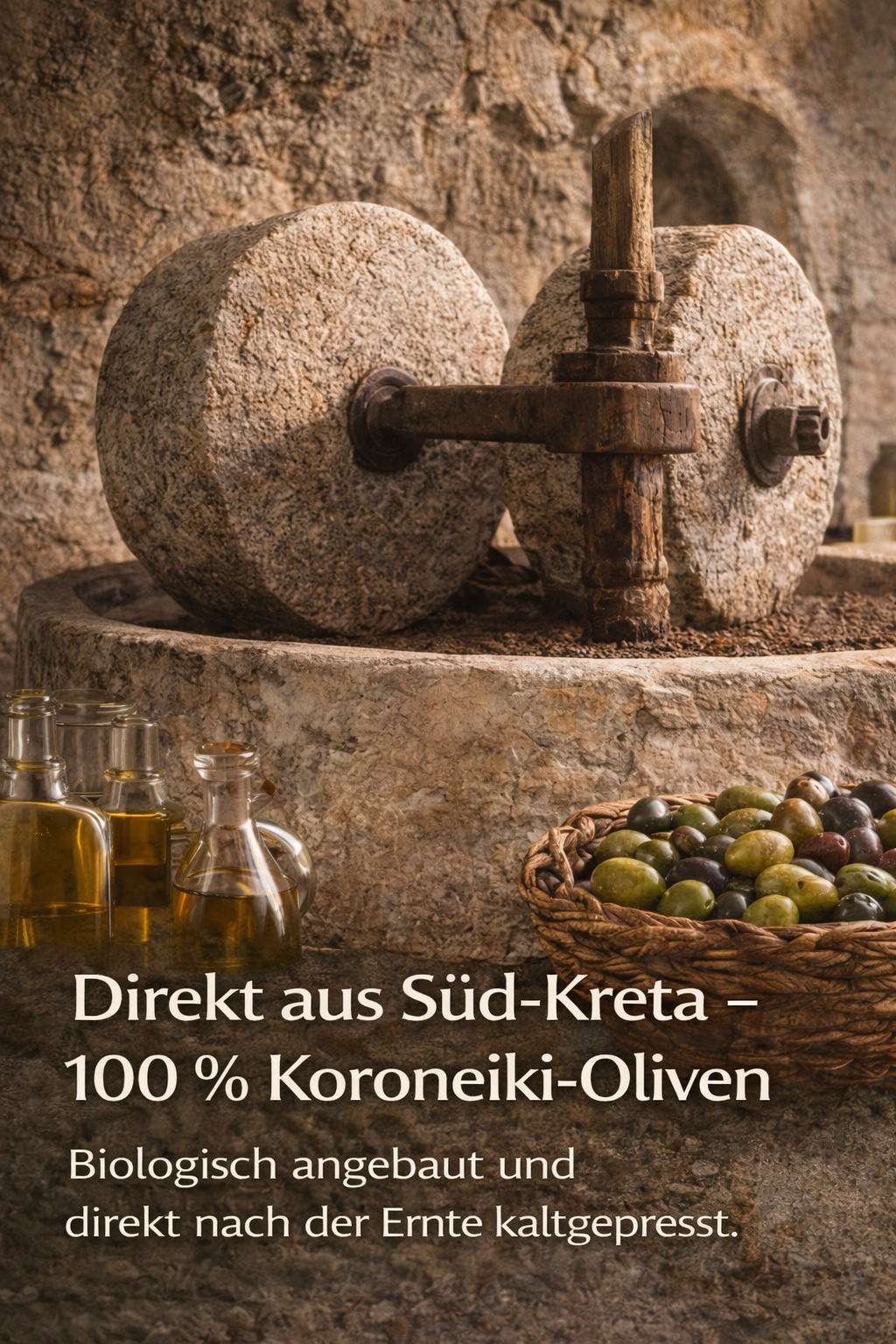 OREA Bio Olivenöl Extra Nativ aus Kreta – 1L Koroneiki (Ernte 2025/26) | Frisch abgefüllt - ausverkauft