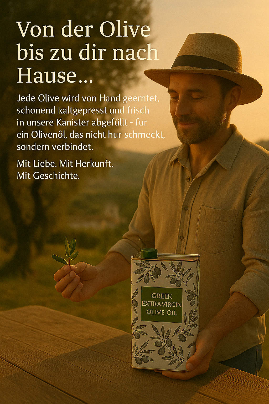 Lamda Estate Griechisches Olivenöl 5 L – Extra Nativ – 100 % Koroneiki – Kaltgepresst aus dem Peloponnes