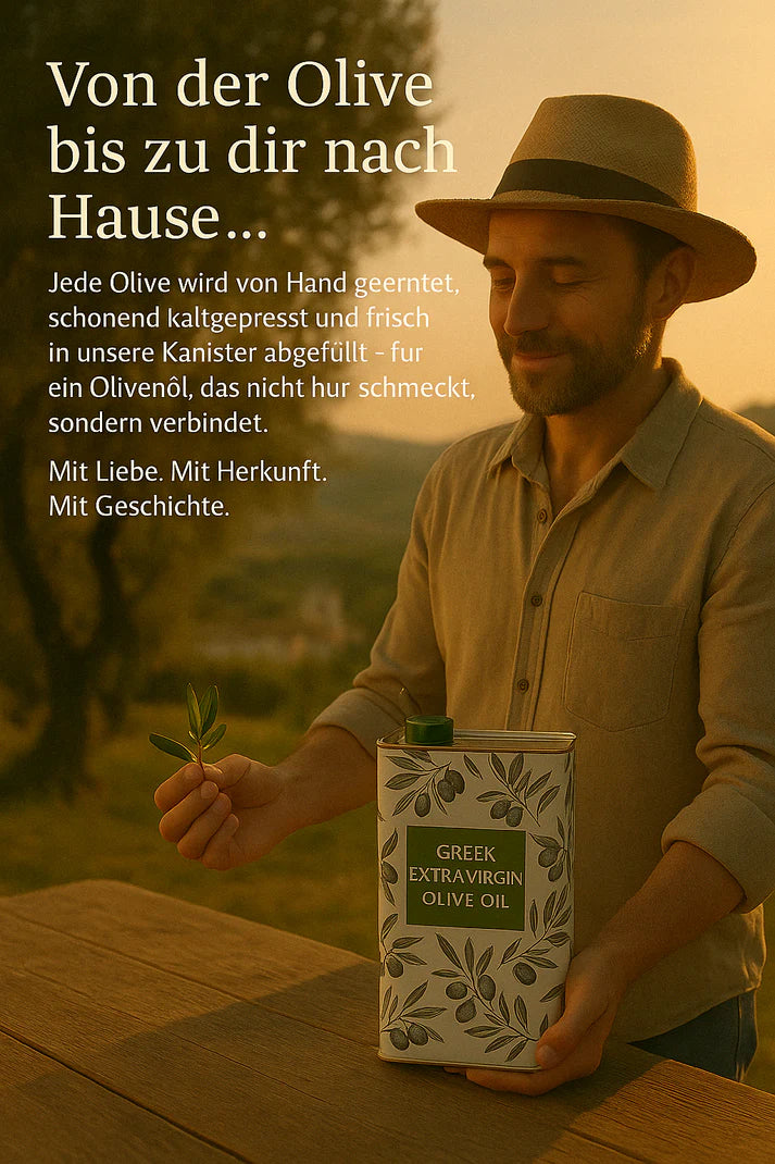 Lamda Estate griechisches extra natives Olivenöl 5 Liter Kanister - Limitierte Vorbestellung: 2 Wochen Lieferzeit