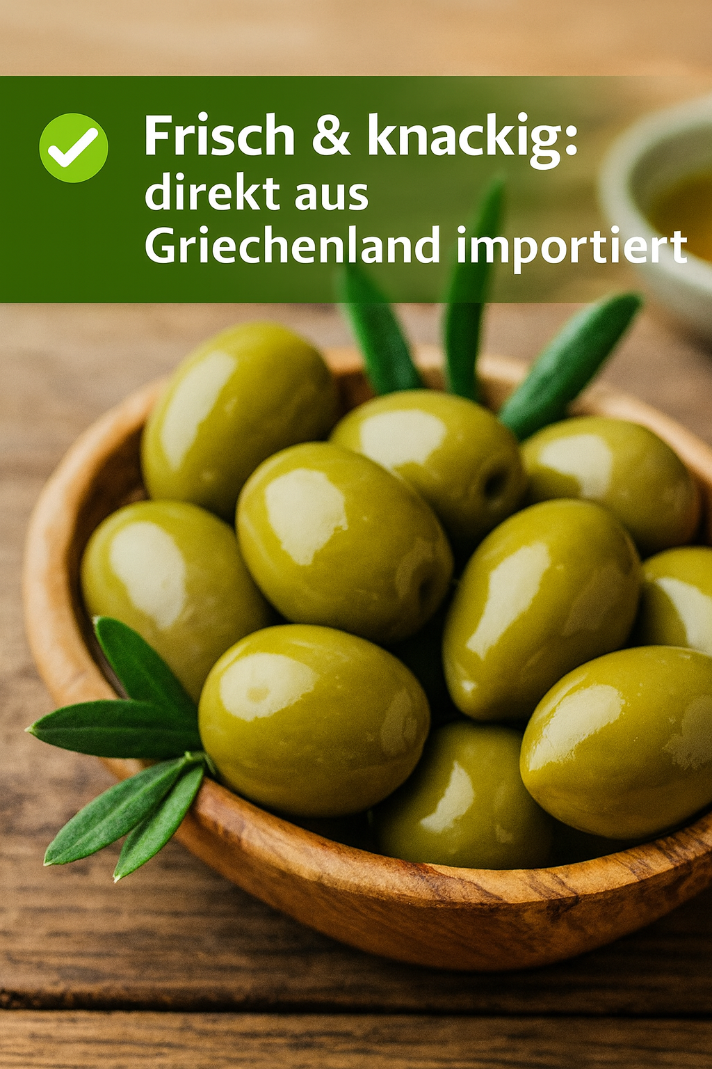 Lamda Estate - grüne Oliven mit Oregano 250g
