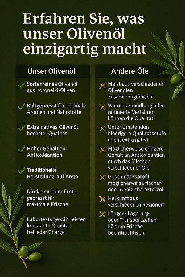 🌿 Lamda Estate Premium-Olivenöl Vorteilspaket – 5L + 1L Kreta Extra-Genuss Bundle