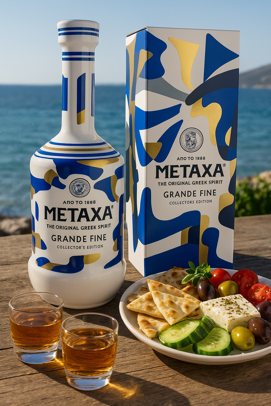 Metaxa Grand Olympia Porzellan 700ml