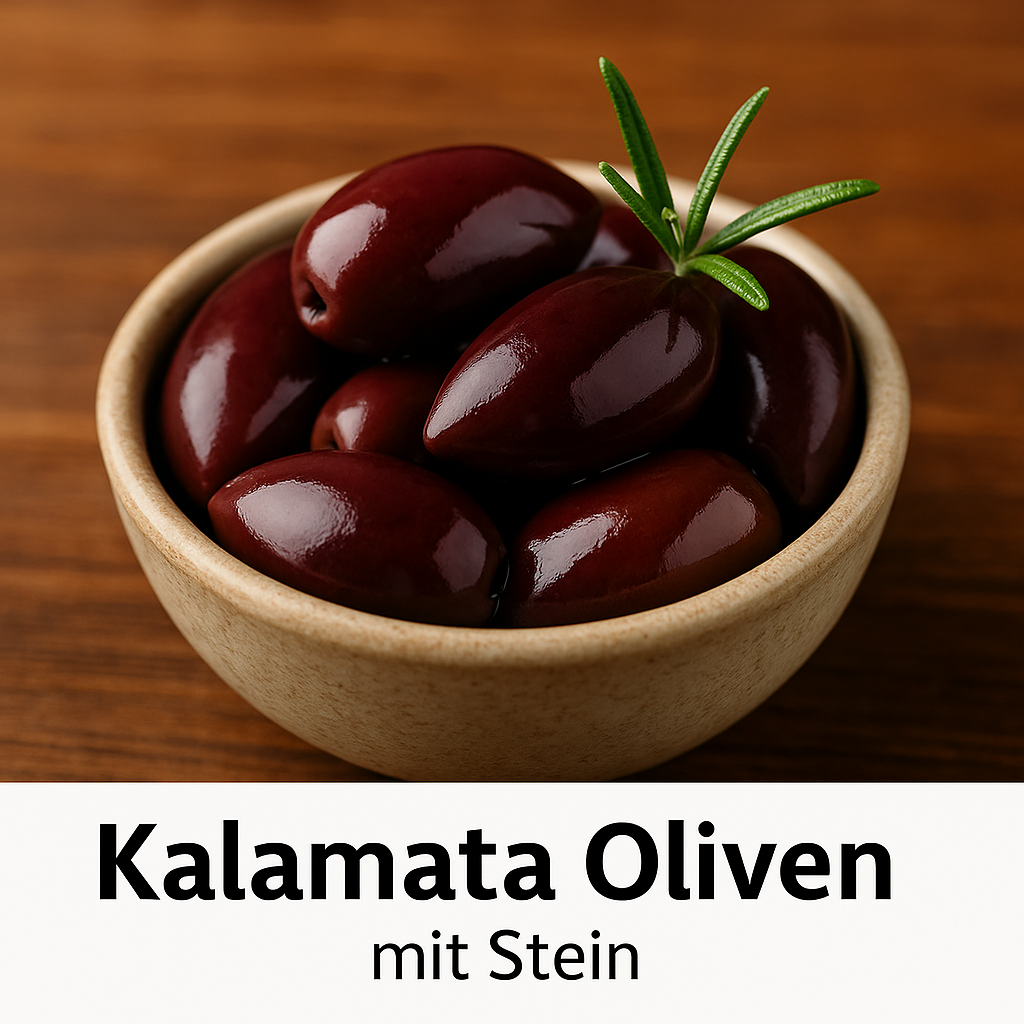 Kalamata Oliven 3 kg – OREA Feinkost | Griechische Premium-Oliven