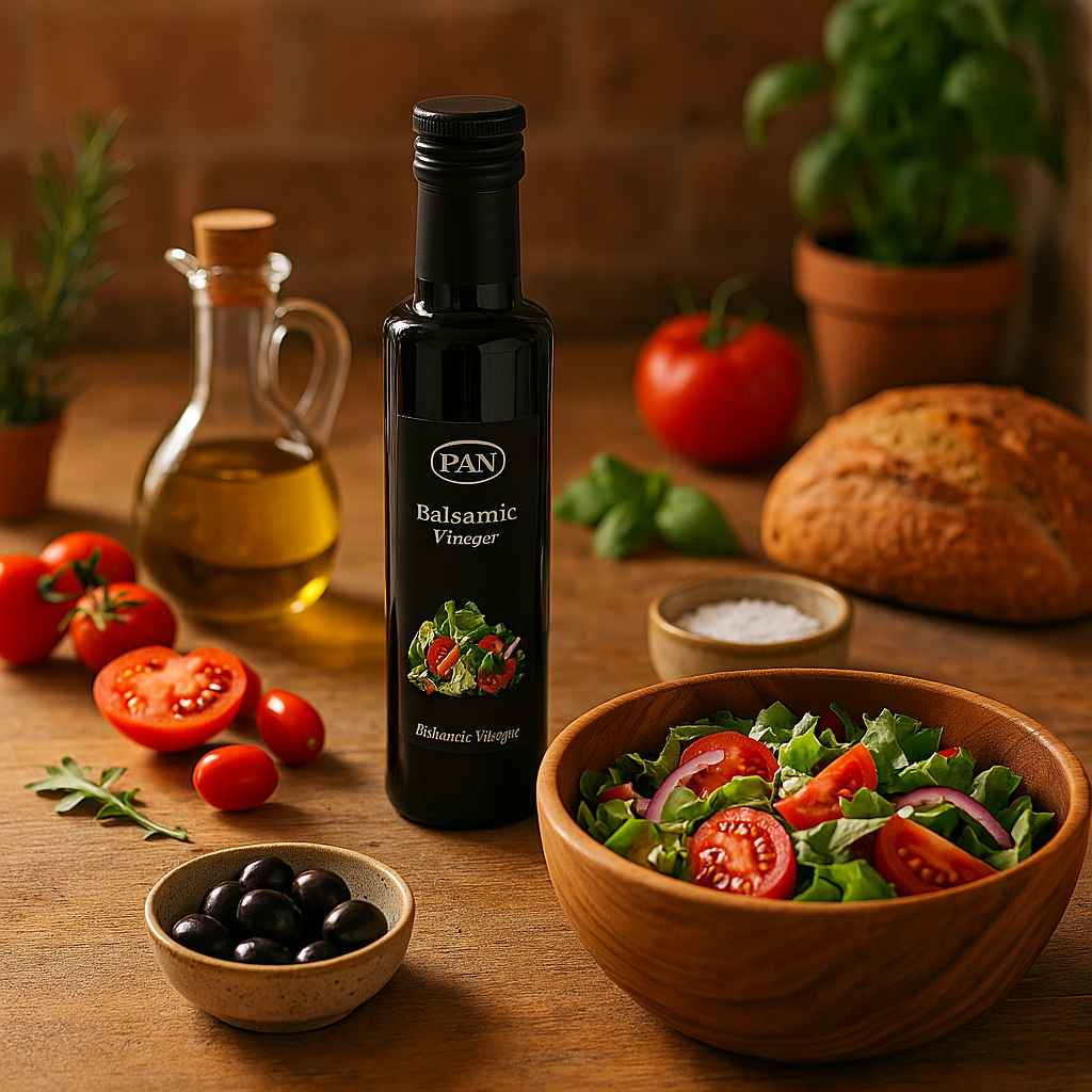 Lamda Estate Griechisches Olivenöl 5 L – Extra Nativ – 100 % Koroneiki – Kaltgepresst + Balsamico