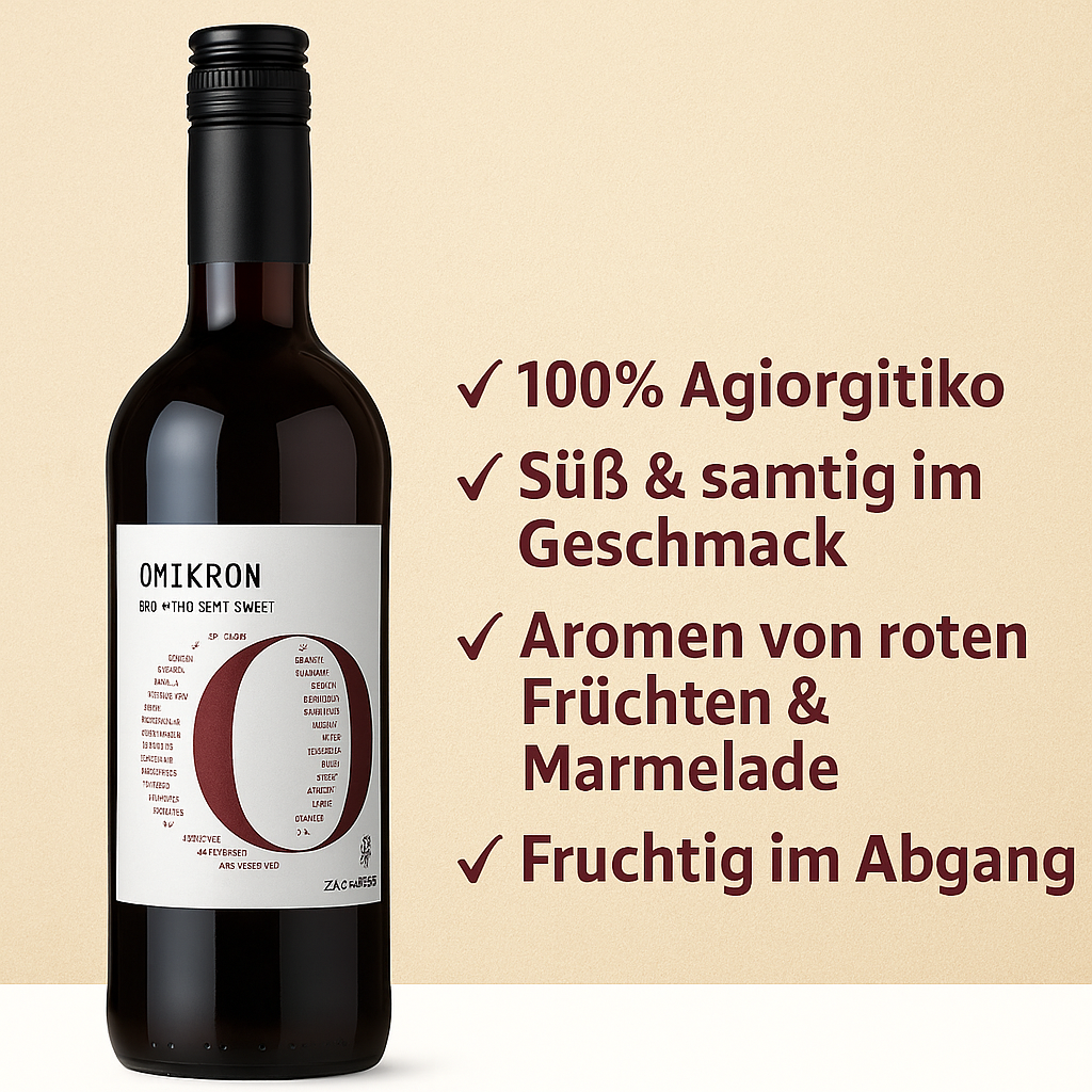 Omikron Imiglykos Rotwein (lieblich) 750ml