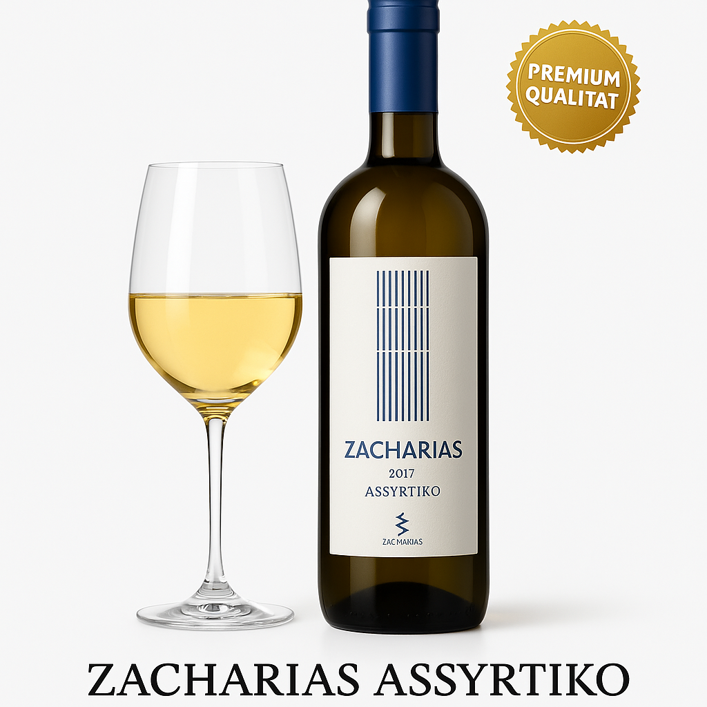 Zacharias Assyrtiko Weißwein trocken 750 ml