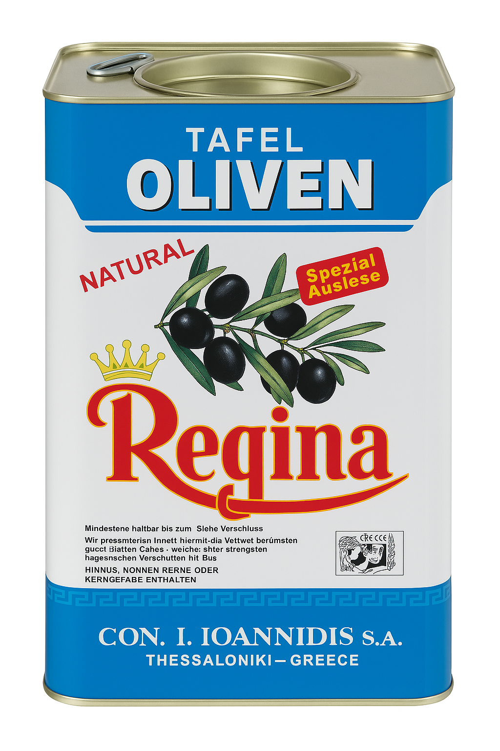 Kalamata schwarze griechische Oliven Regina 10kg (ohne Stein), versandzeit +3 Werktage