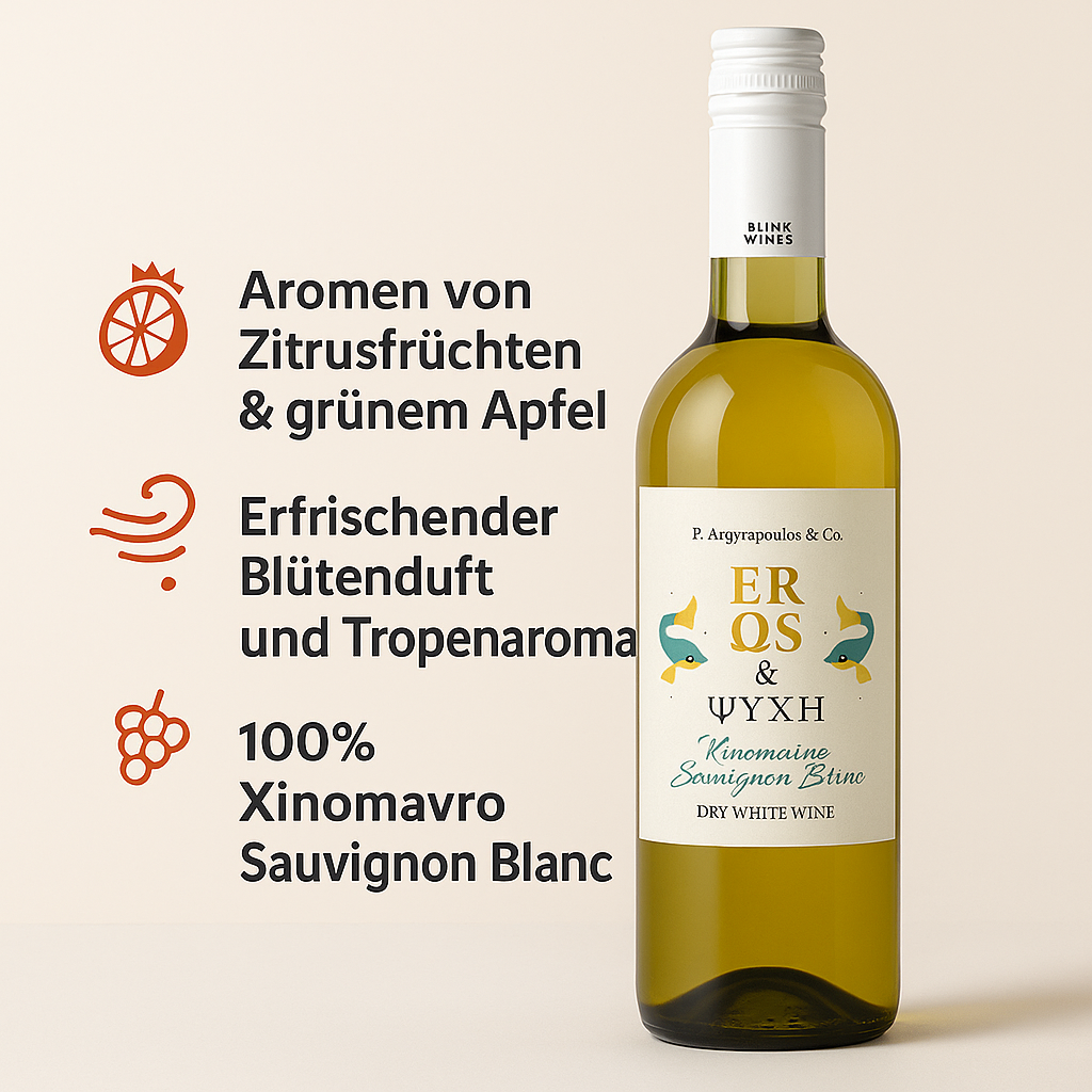 Eros & Psyche griechischer Weisswein 750ml