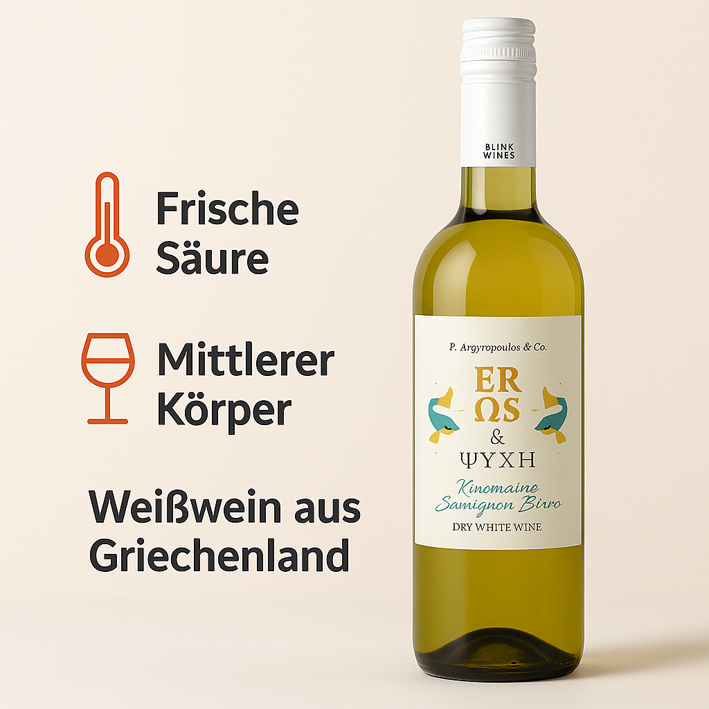 Eros & Psyche griechischer Weisswein 750ml