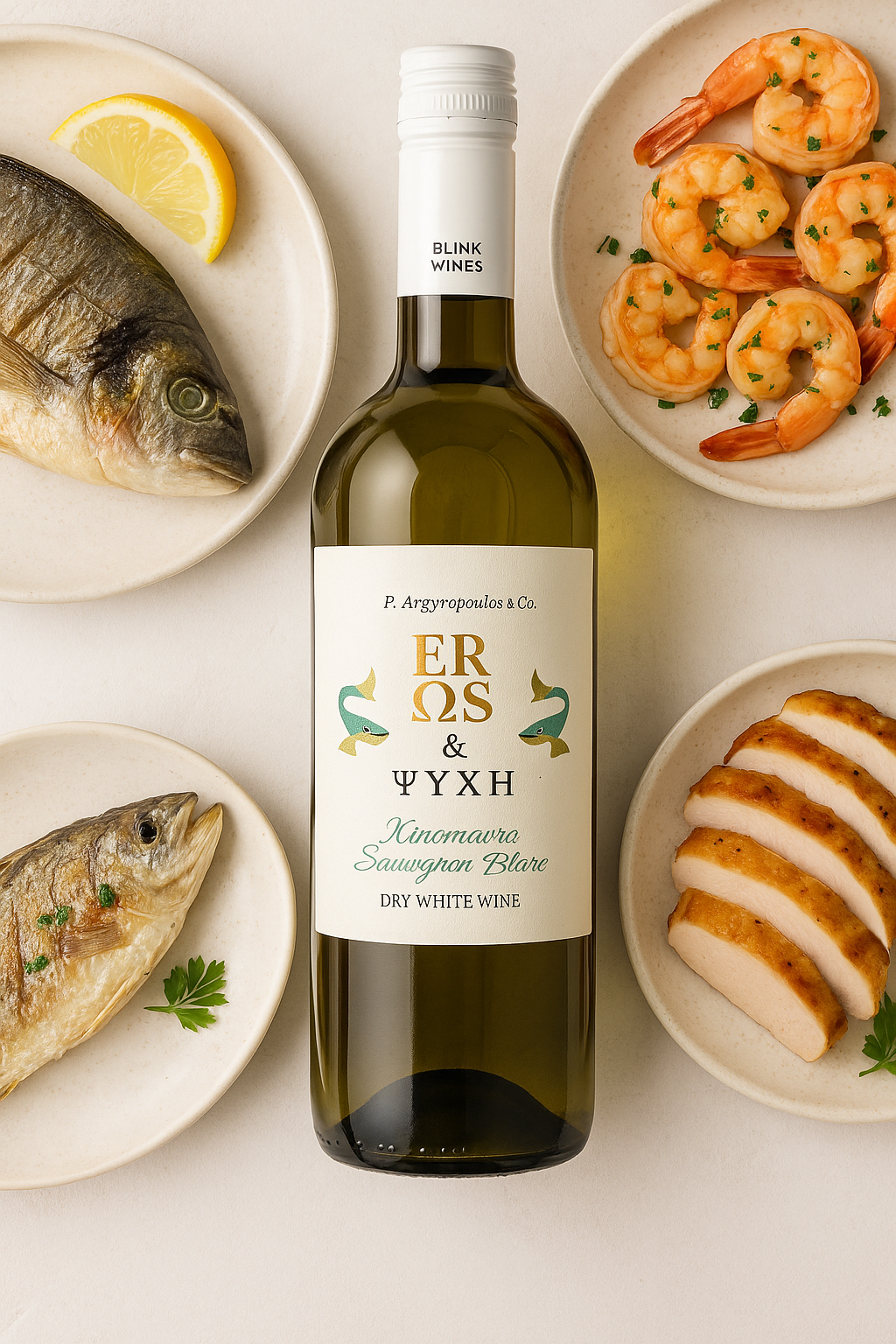 Eros & Psyche griechischer Weisswein 750ml