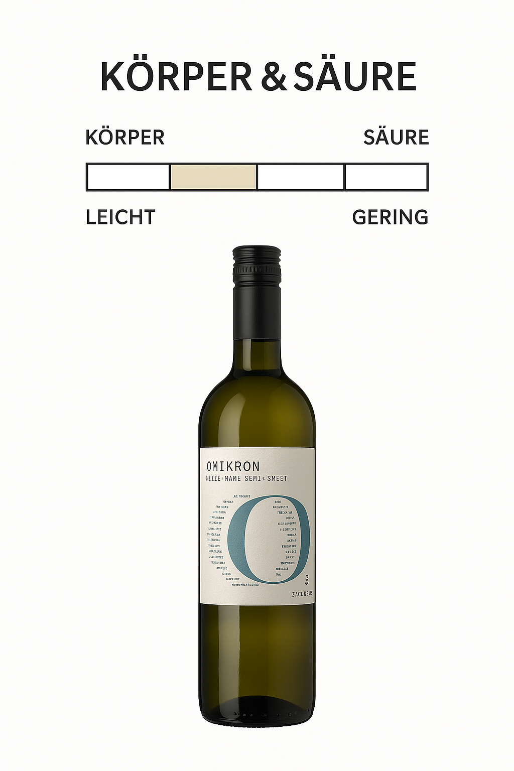 OMIKRON Weisswein Imiglykos Lieblich 750ml
