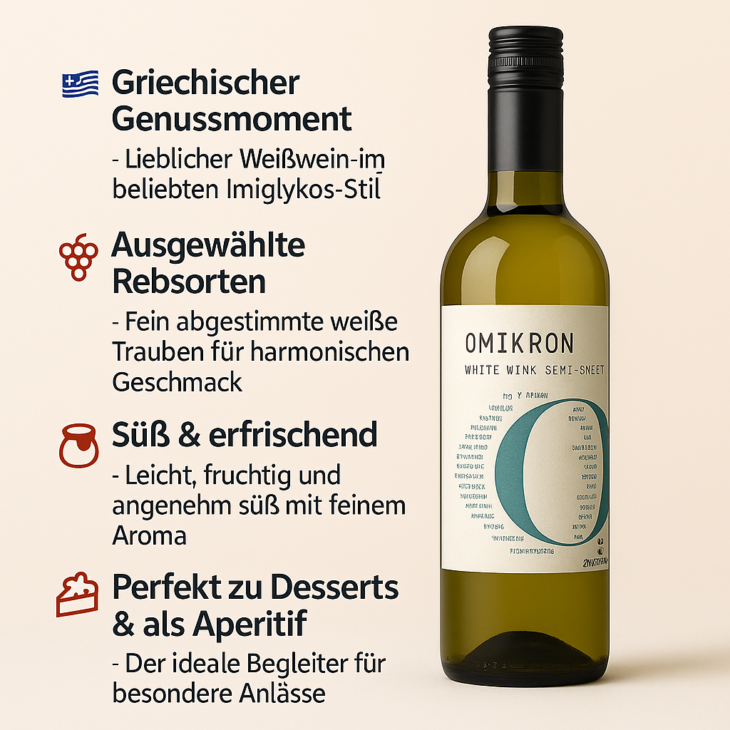 OMIKRON Weisswein Imiglykos Lieblich 750ml