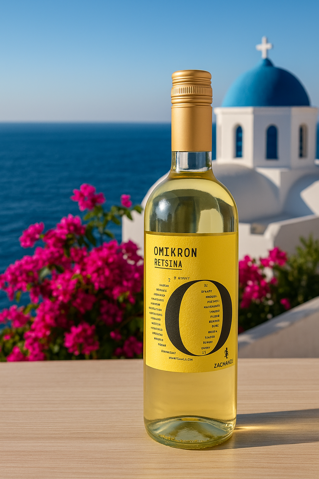 Retsina Omikron Weisswein geharzt 750ml