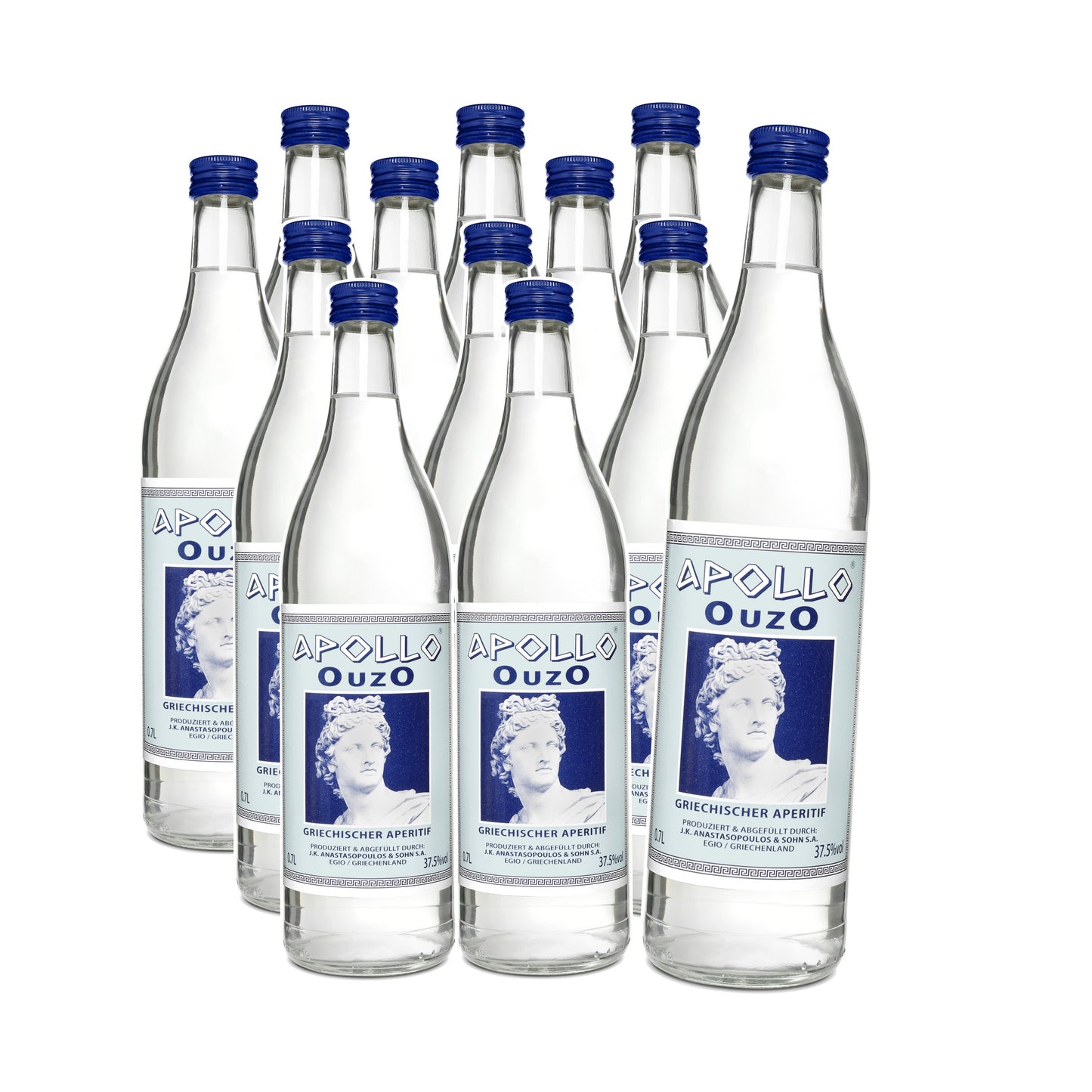 Apollo griechischer Ouzo - Original - 12x 700ml