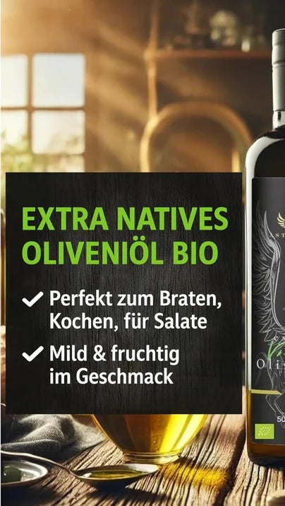 Asterius griechisches Bio Olivenöl extra nativ - Nachhaltige Bag in Box (3 Liter)