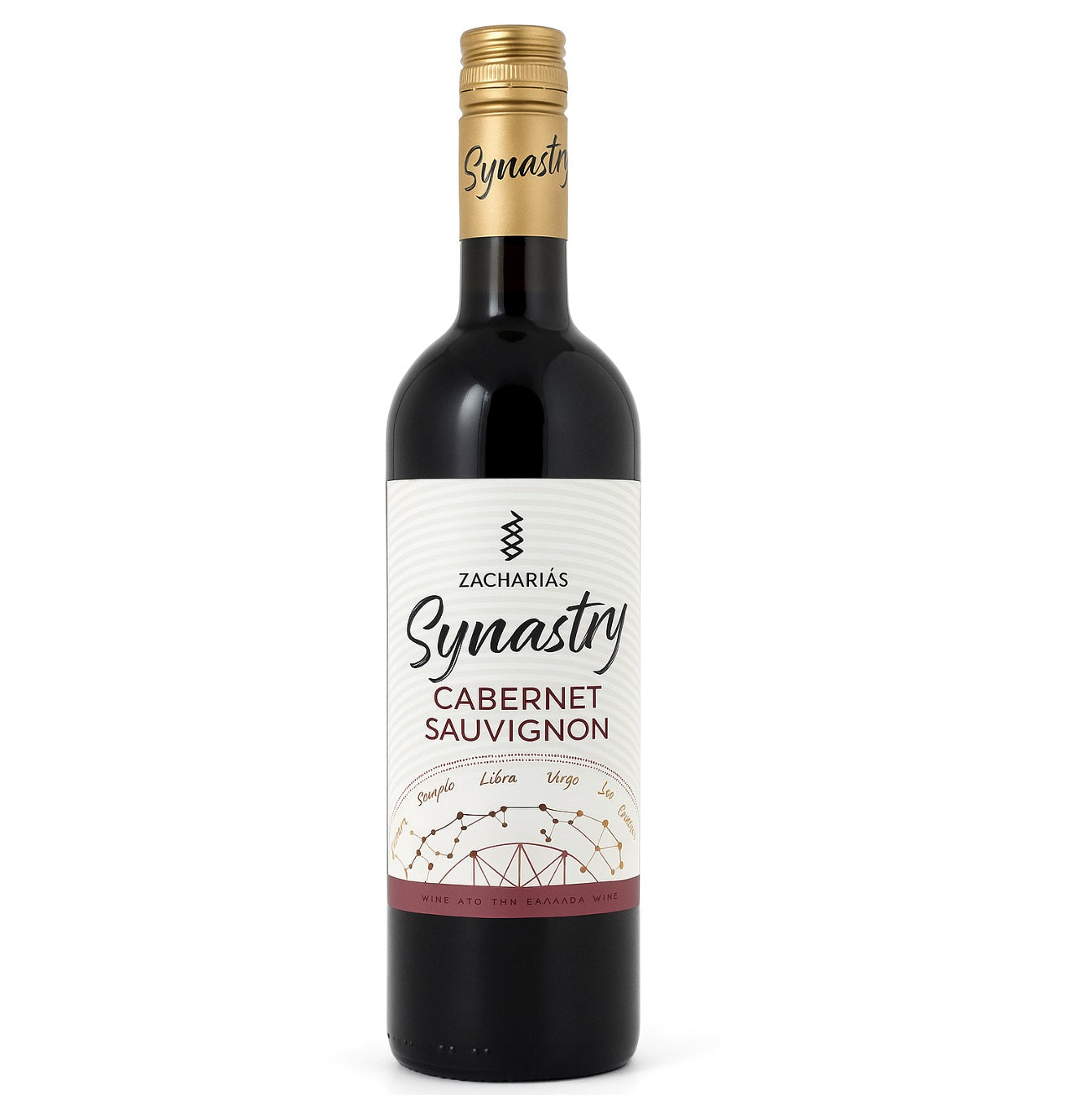 Zacharias Cabernet Sauvignon Wein - griechischer Rotwein 750ml
