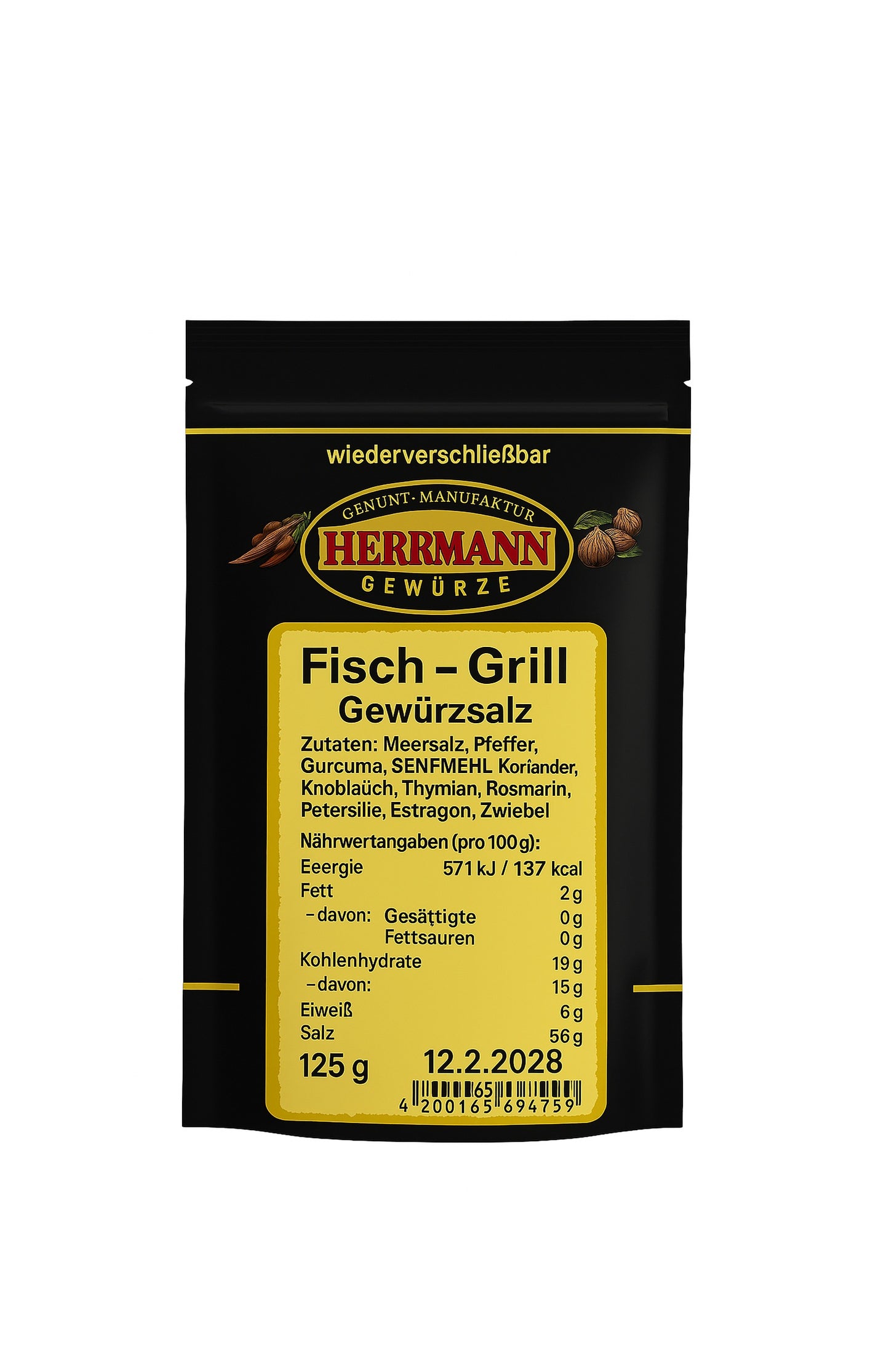Grill-Gewürzsalz für Fisch | Perfekte Fischwürze zum Grillen & Braten