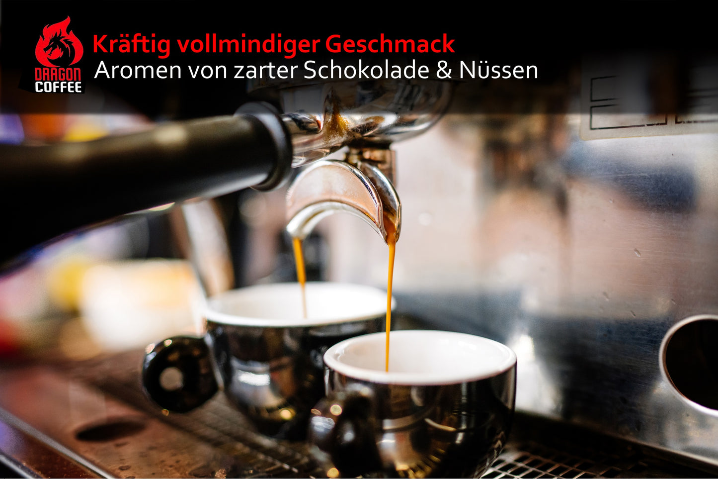 Kaffee Bohnen, Dragon Coffee Barista, frische ganze Kaffeebohnen, aus Italien 250g (Francesco Blend)