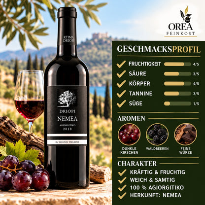 Tselepos Nemea Driopi Rotwein