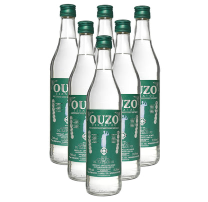 Ouzo grün  - Tirnavou, Katsaros -  6x 700ml