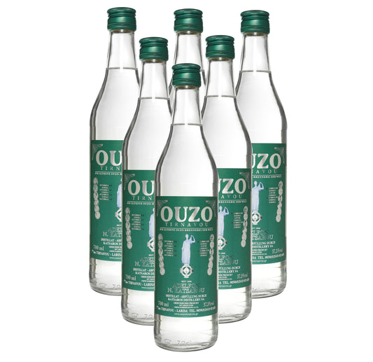Ouzo grün  - Tirnavou, Katsaros -  6x 700ml