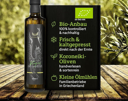 Asterius griechsiches Bio Olivenöl extra nativ - 2x500ml