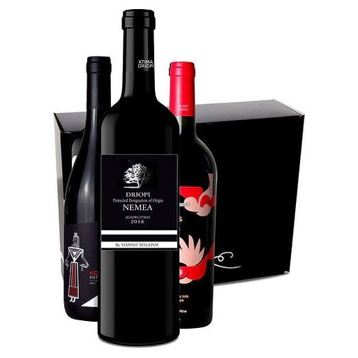 OREA.FEINKOST – Genusspaket Rotwein 3x Flaschen Mix - Geschenk Box Mein Shop 