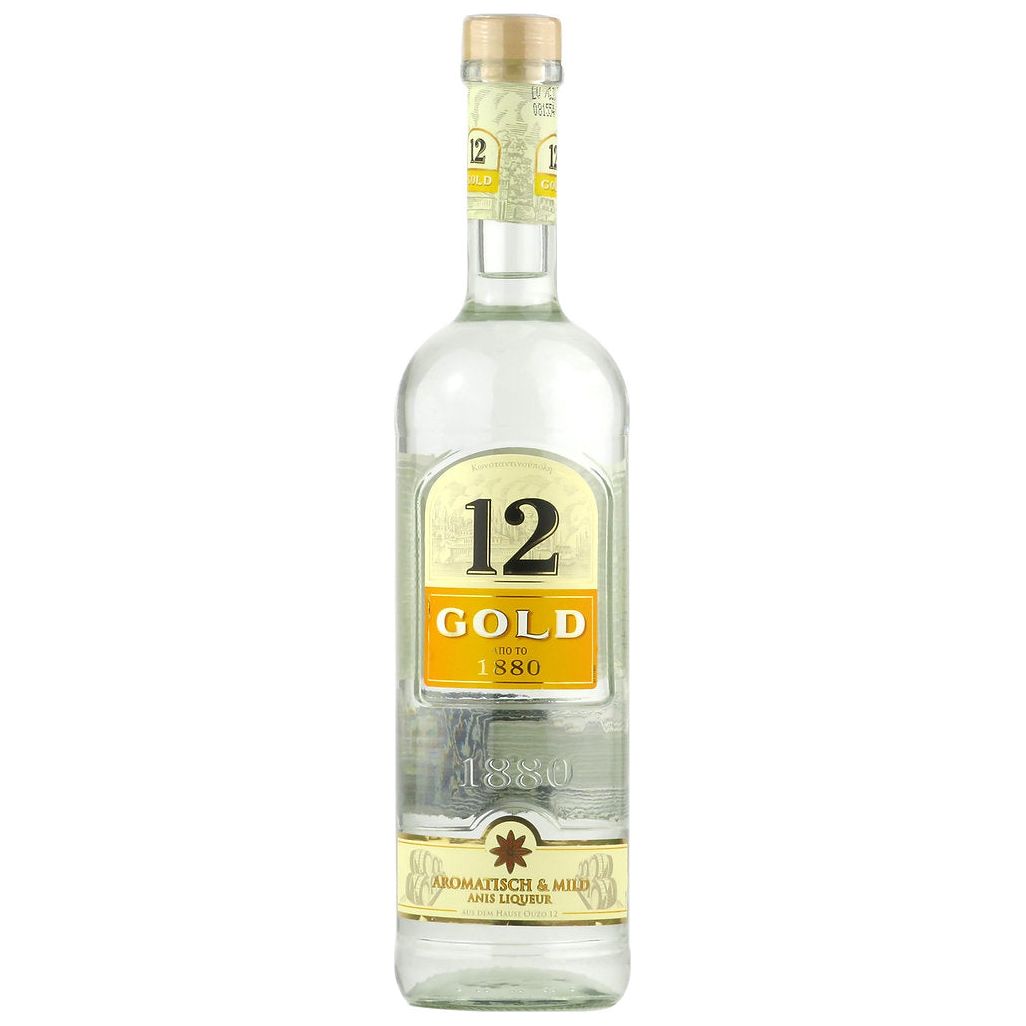 Ouzo 12 Gold - Original - 700ml