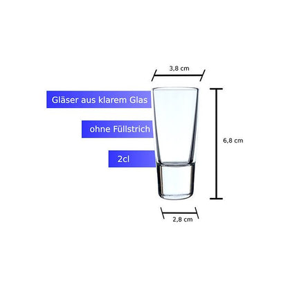 Ouzo shot Glas