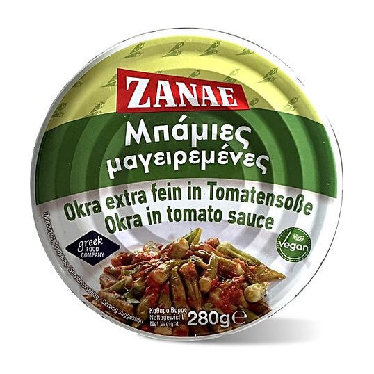 ZANAE Bamies - Okraschoten in Tomatensauce 280gr