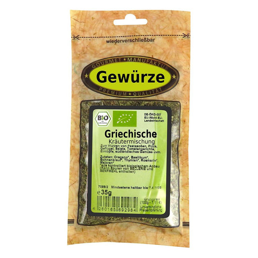 Griechische Bio Kräuter Gewürz 35g