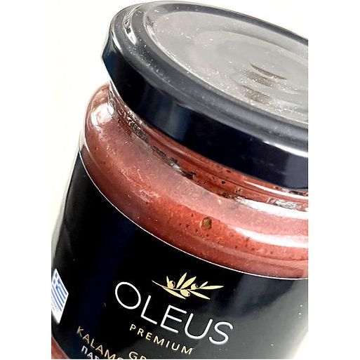 Oleus Premium Olivenpaste - Brotaufstrich aus Kalamata Oliven 180g