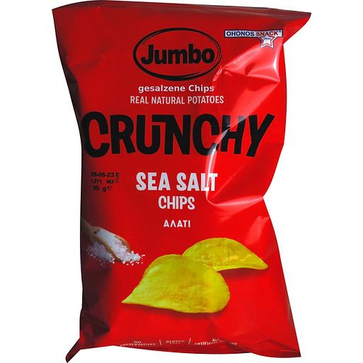 Jumbo Chips Salz - gesalzen lecker 90g