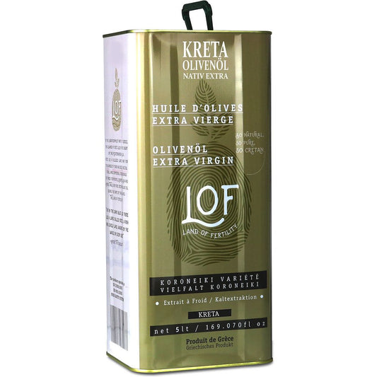 Kreta LOF griechisches Olivenöl 5 Liter extra nativ Kanister