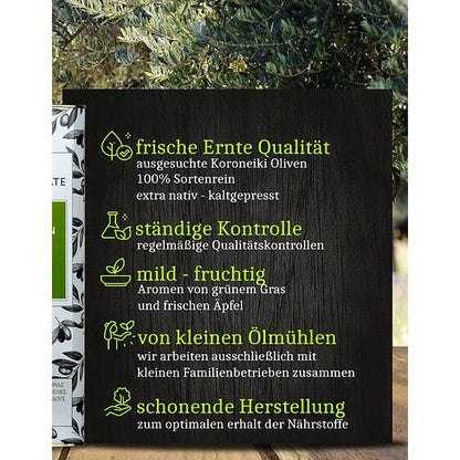 Lamda Estate Olivenöl extra nativ 3 Liter Kanister - MHD 28/01/2024