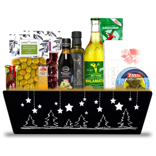 Präsentkorb "Ena", griechischer Geschenkkorb