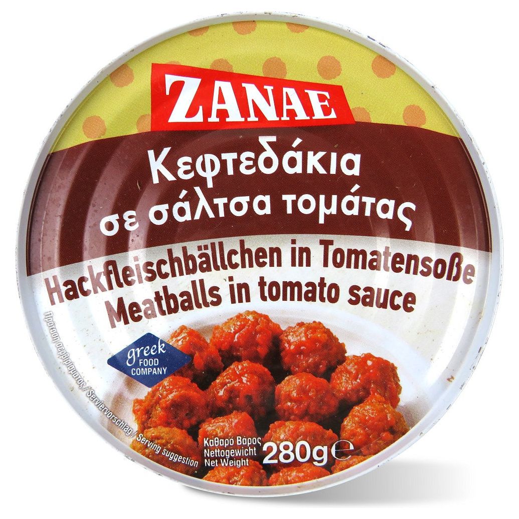 ZANAE Keftedakia in Tomatensauce 280gr