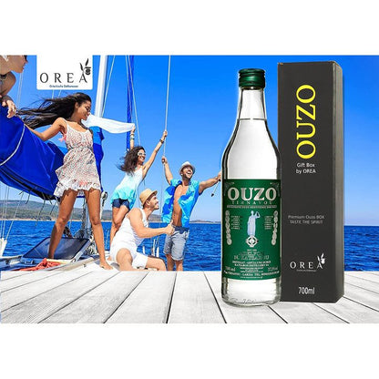 Griechischer Ouzo OREA Geschenk BOX