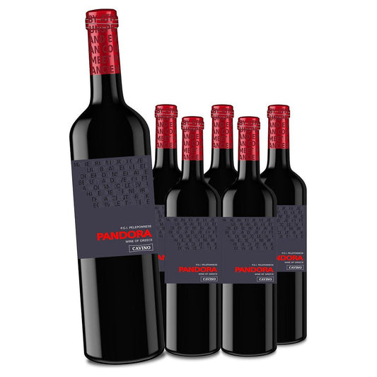 Cavino Pandora Rotwein 6x 750ml (4,5L.)