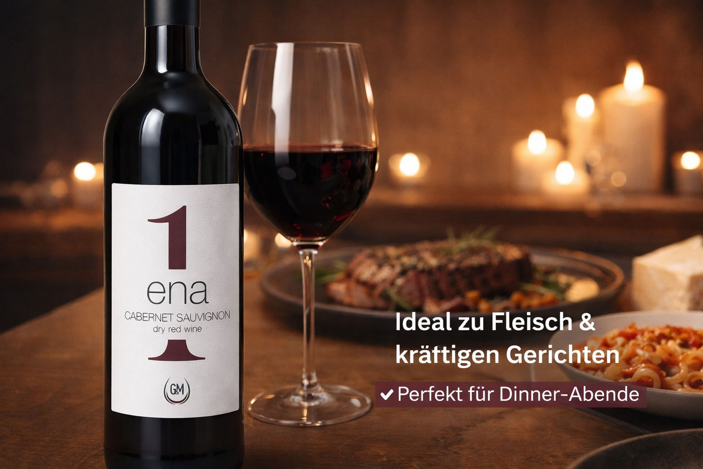 Cabernet Sauvignon trocken – Griechischer Rotwein 0,75L | Kräftig & Vollmundig