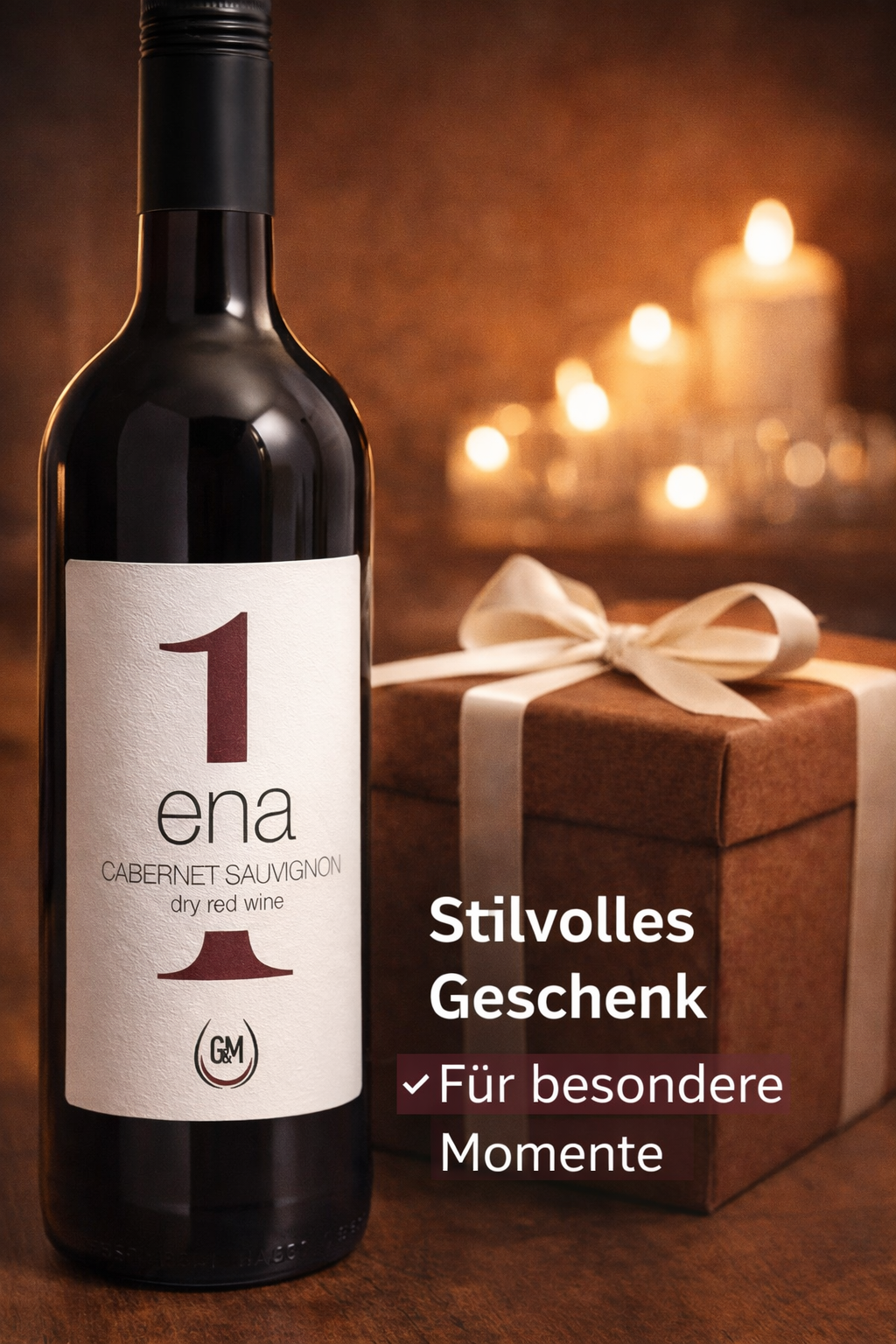 Cabernet Sauvignon trocken – Griechischer Rotwein 0,75L | Kräftig & Vollmundig
