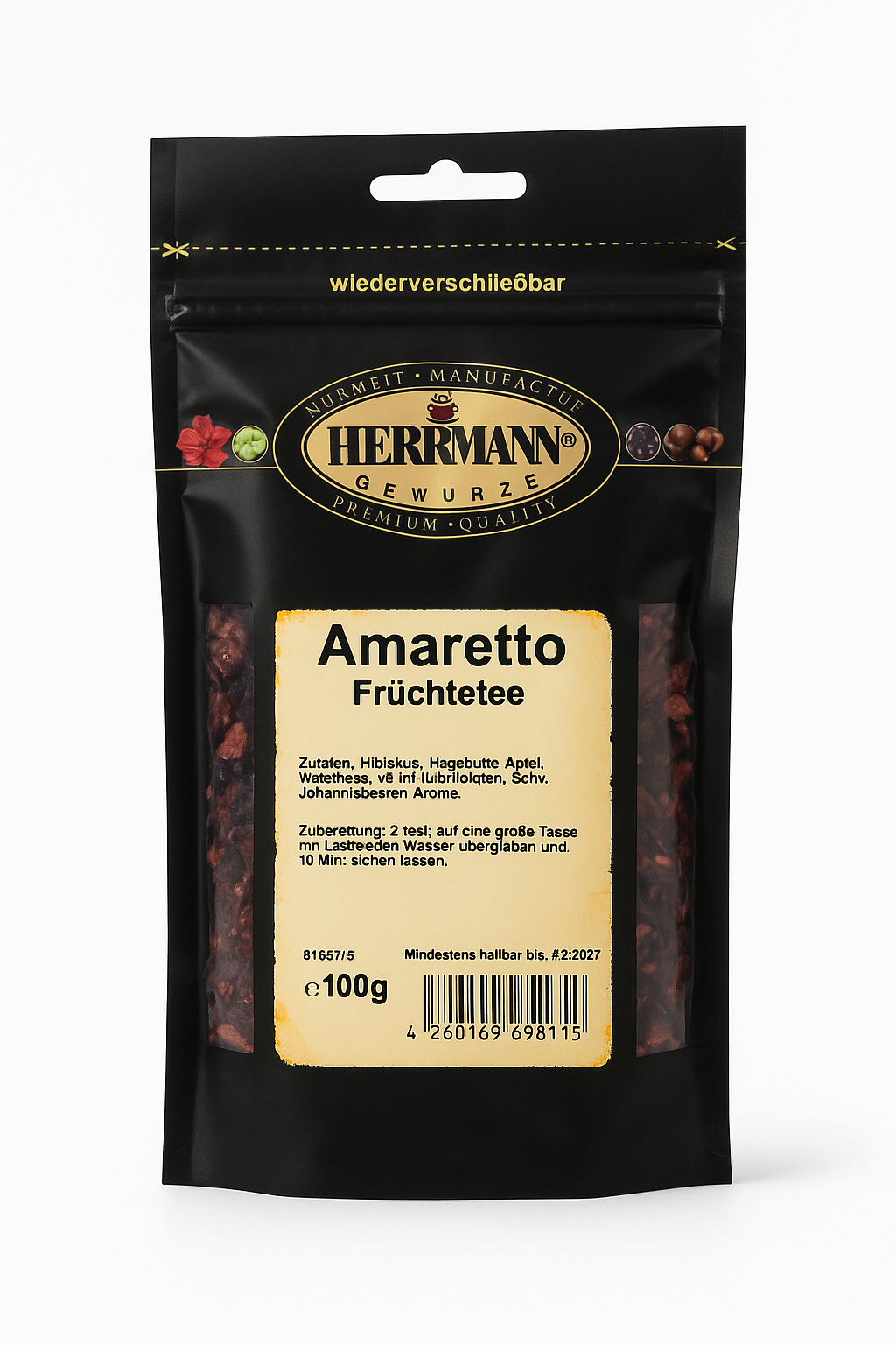 Amaretto Früchtetee 100g