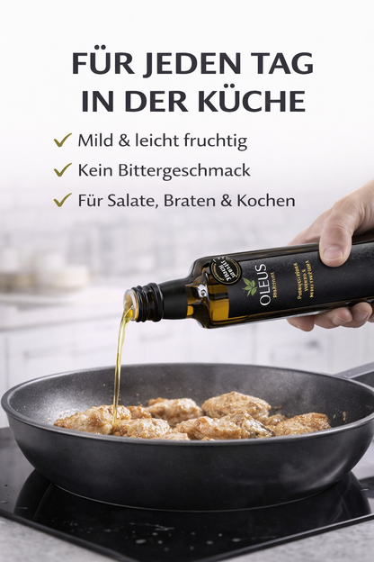 Olivenöl Extra Nativ Premium – Koroneiki Oliven aus Griechenland – 5L Kanister Kreta + 500ml Bundle