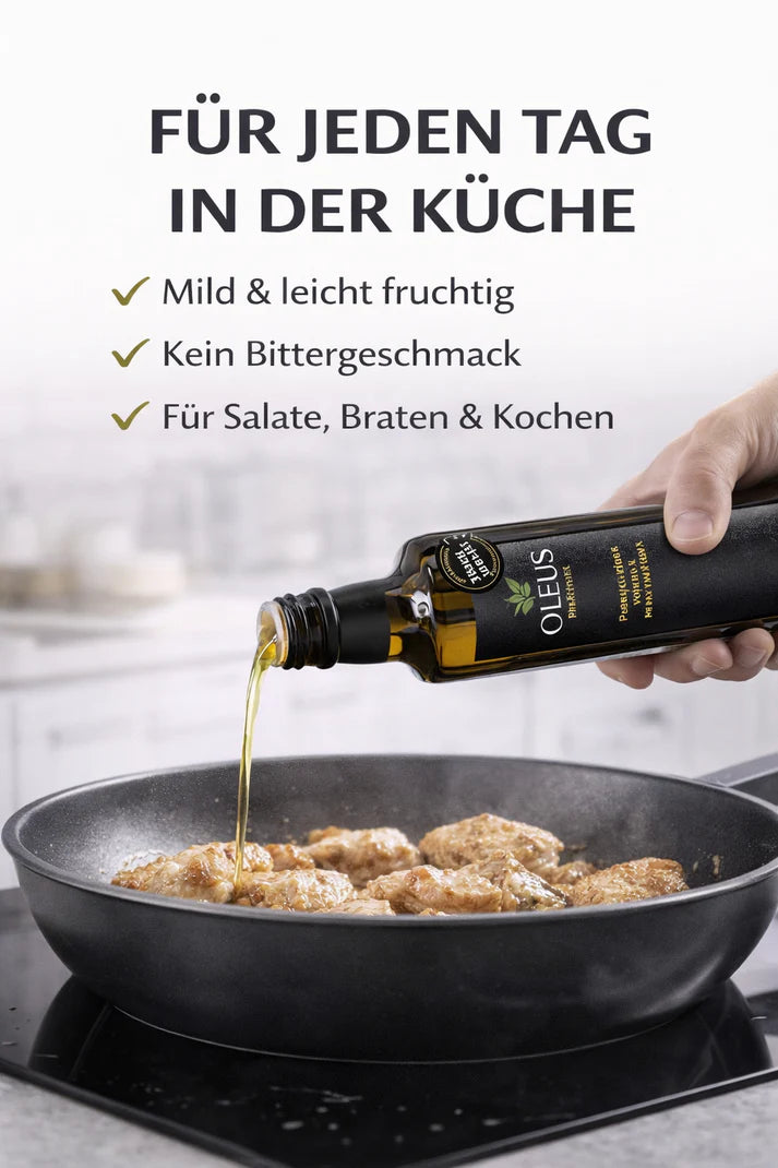 Oleus griechisches Olivenöl extra nativ - AWARD 1 Liter (2x500ml)